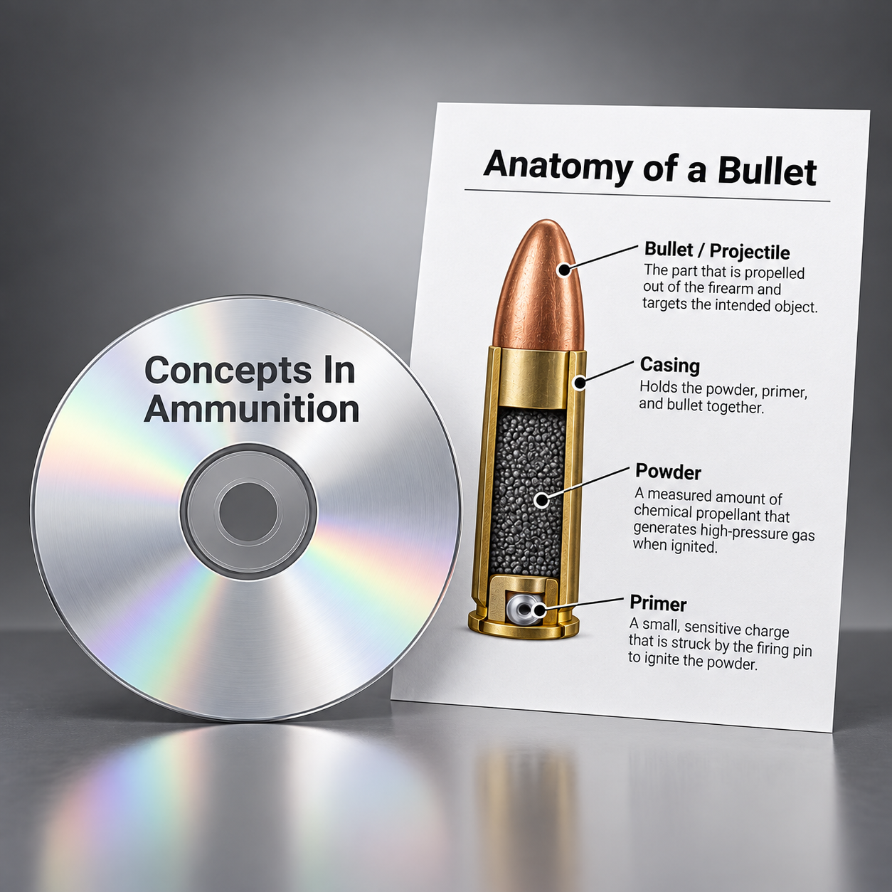 Concepts in Ammunition blueprints and diagrams